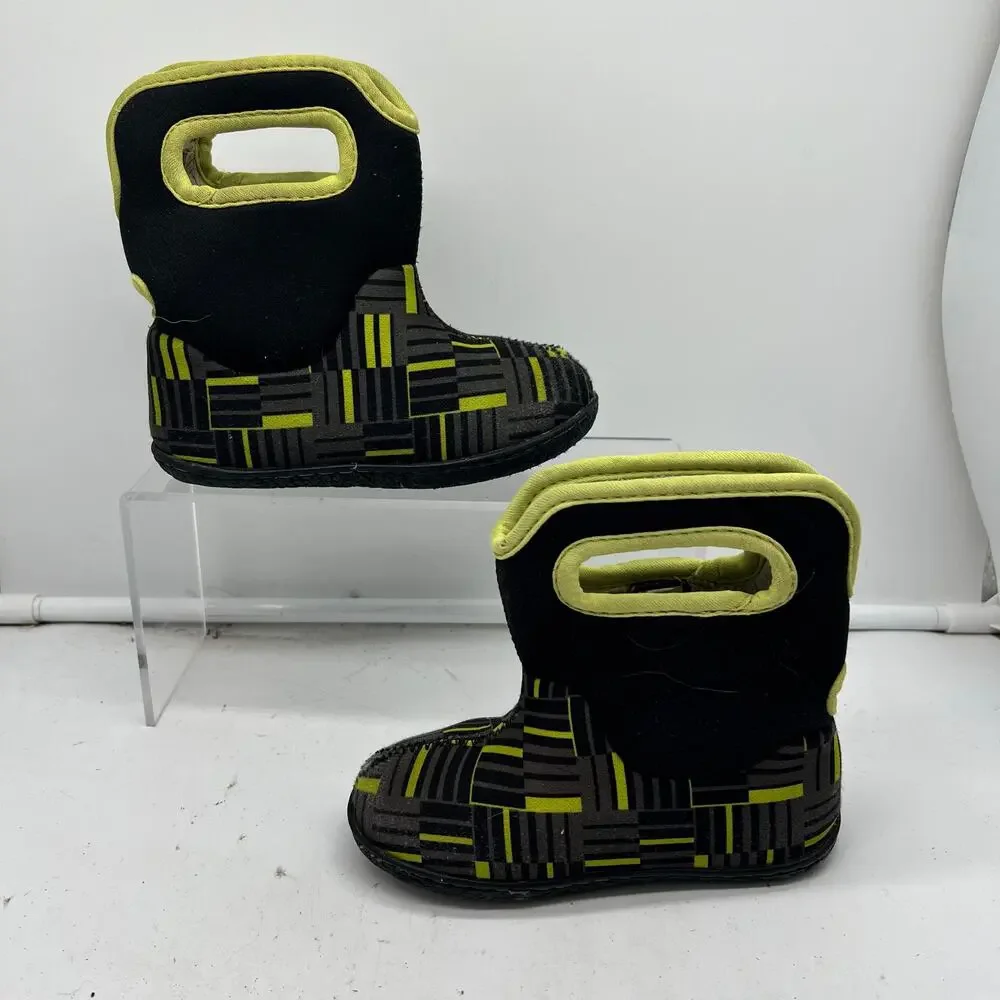 Bogs Boots Baby Infant Kids 8 Phase Geometric Snow Boots